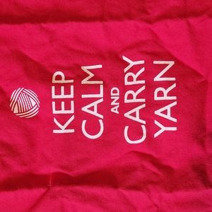 🎄 2/$10! Yarn Drawstring Craft Bag